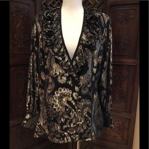 🔥 ESCADA BLOUSE NWOT SIZE 38 -M  Bust 36-38”